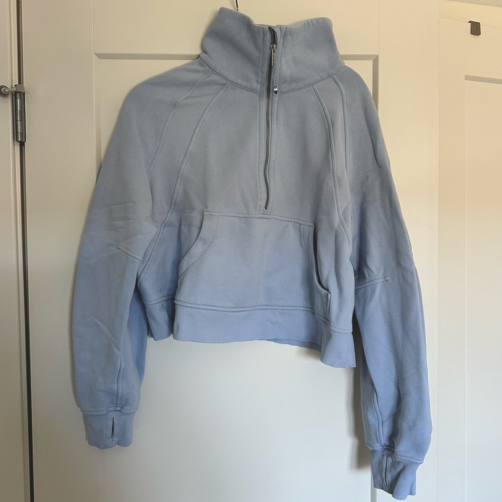 lululemon scuba oversized funnel neck 1/2 zip
